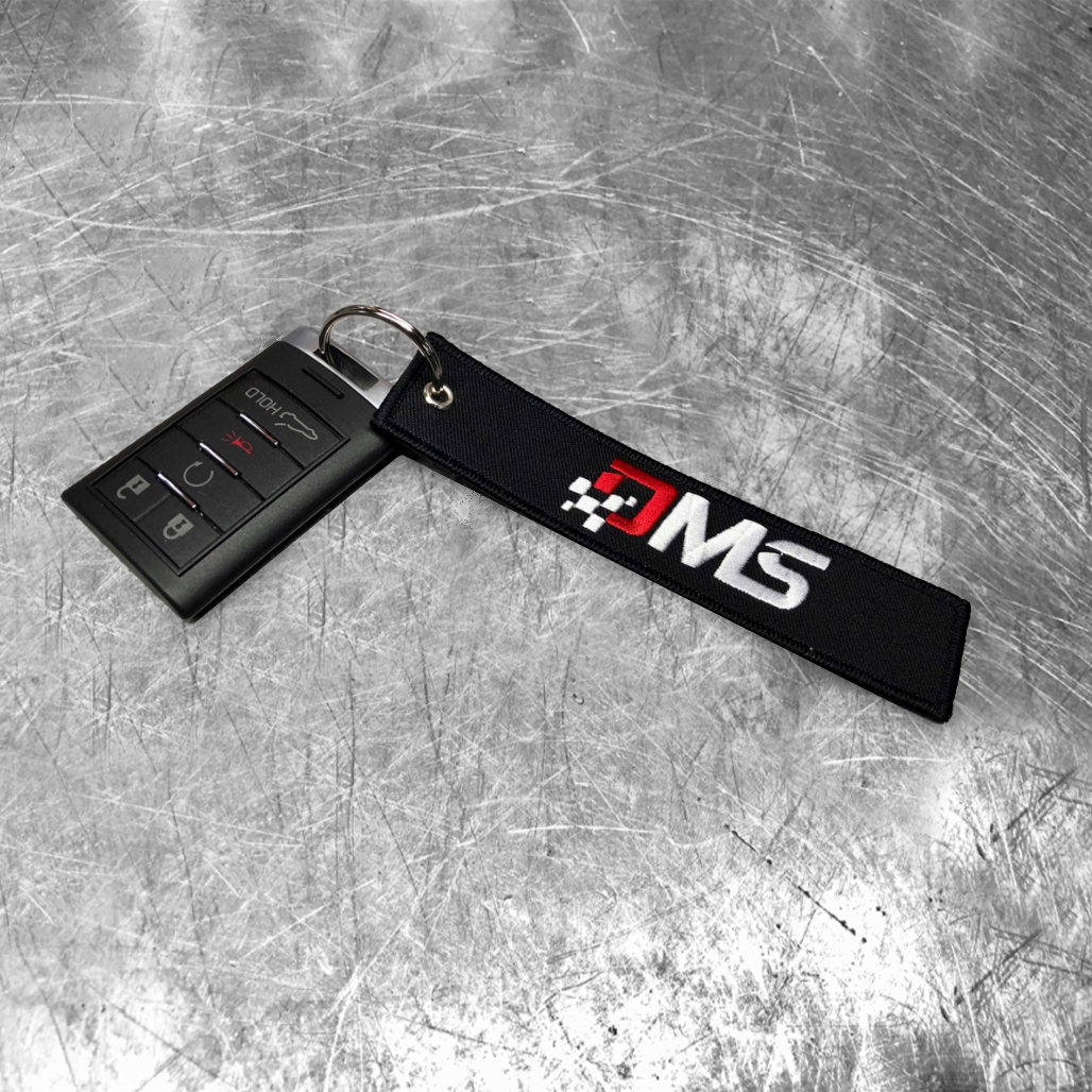 DMS "#StayDedicated" Flight Tag Keychain