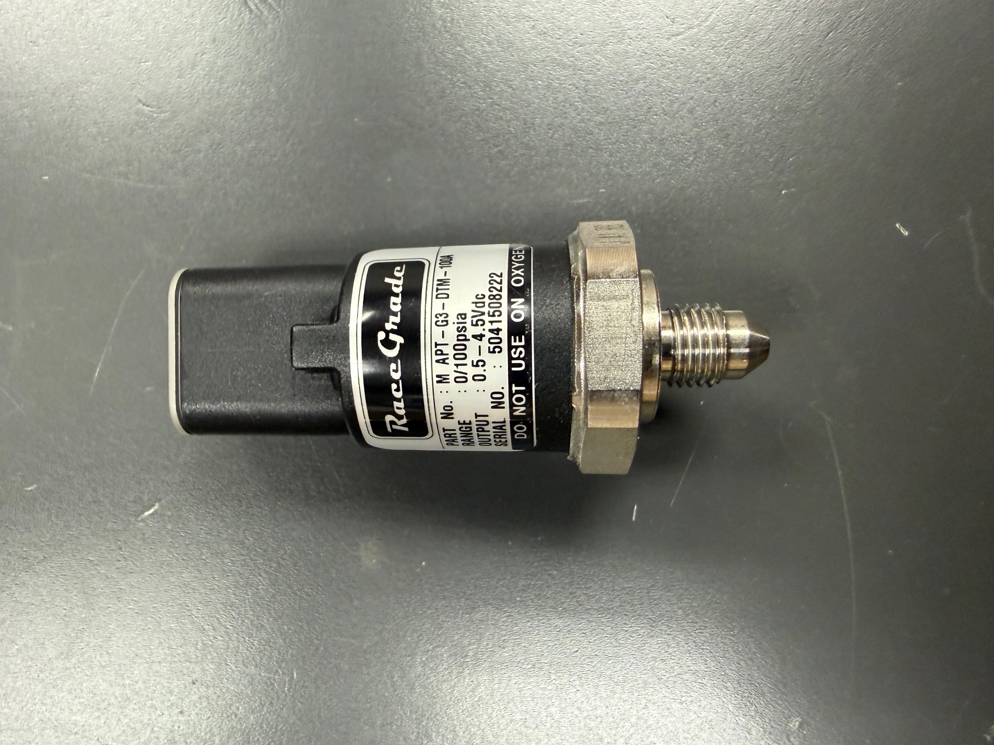 Pressure Racing Star Race Grade 100 PSIA pressure sensor -3an