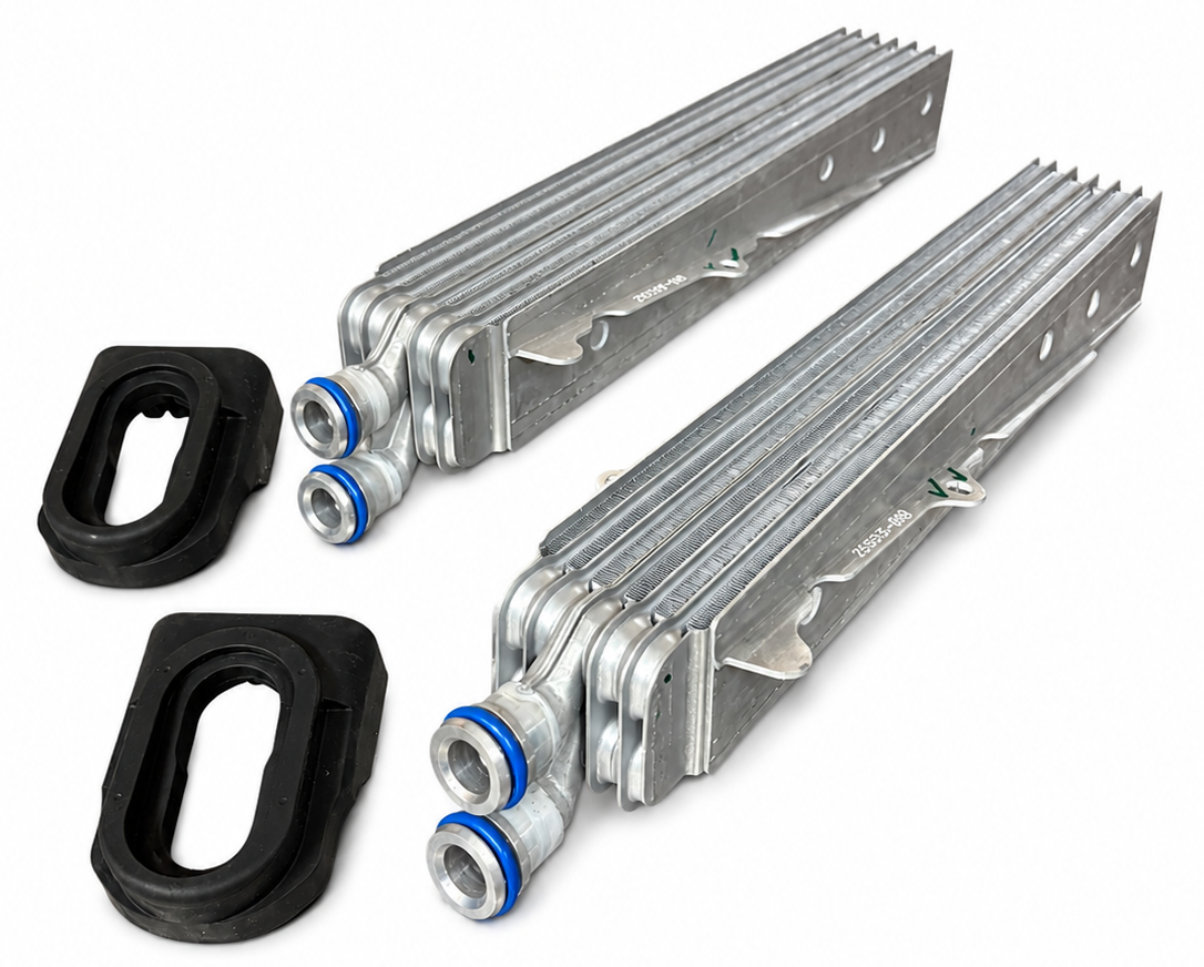 OEM Slanted LT4 Supercharger Intercooler bricks for tall lids (PAIR)