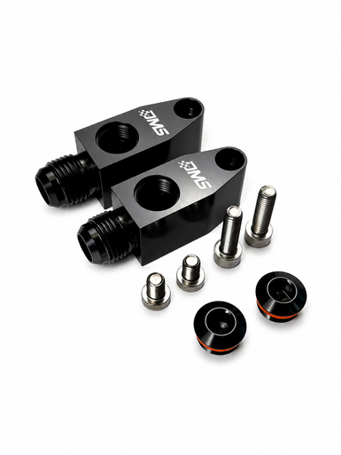 10an Low Profile Turbo Drains for Garrett, VS Racing and Xona