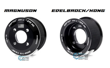 ZPE Griptec 10 Rib 2650 Upper Pulley for Edelbrock, Kong or