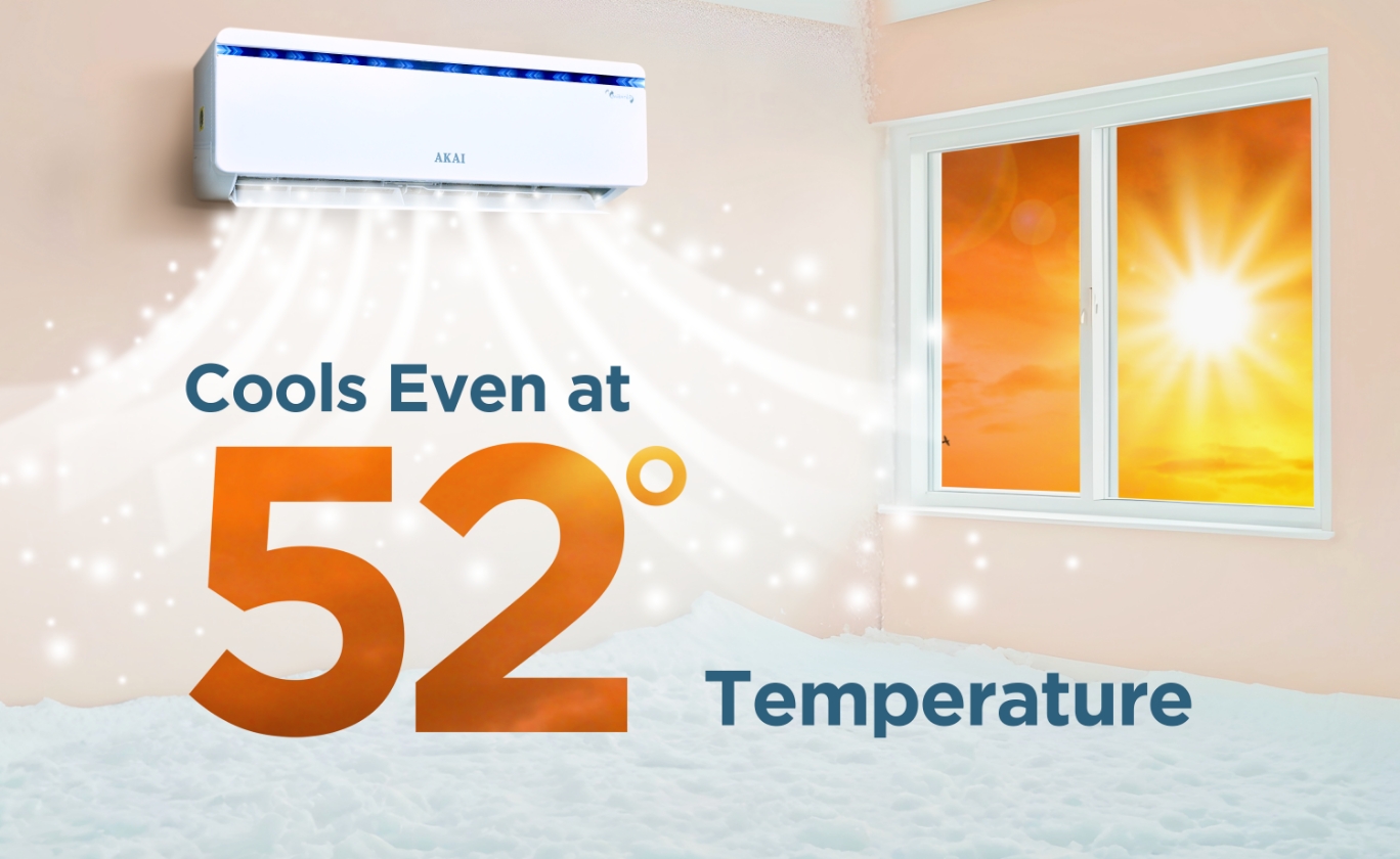 Akai VedaCool 1.5 Ton 3-Star White Inverter Split AC