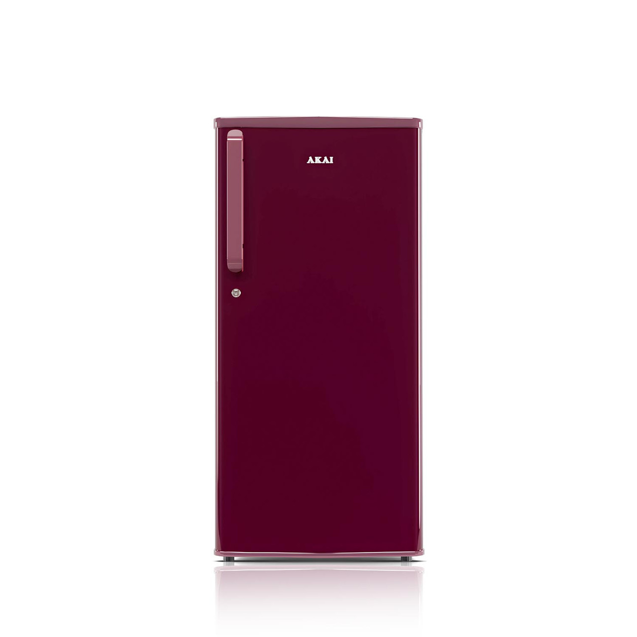 Akai 190L Wine Color Single Door Refrigerator AKDD2101-PCPW