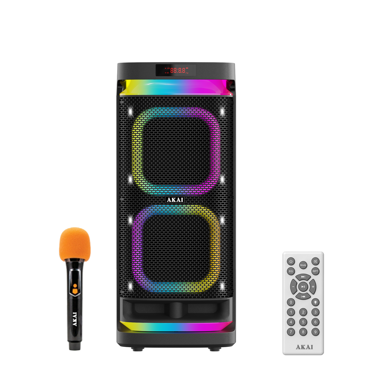 AKAI PM-2400Max Wireless Party Speaker 240W RMS