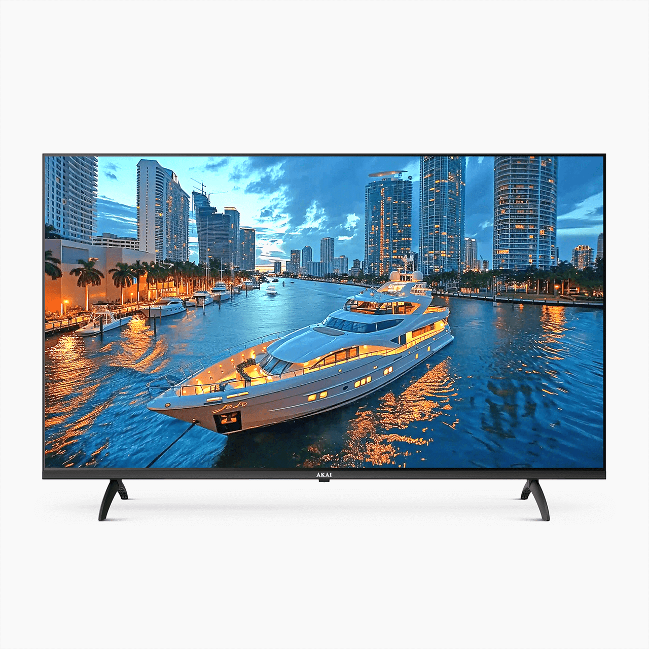 AKAI 109cm (43) 4K Ultra HD Smart Google QLED TV |Android 14 | Power View