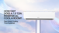 How Fast Does a 1.5 Ton Inverter AC Cool a Room? Real-World Cooling Time Explained
