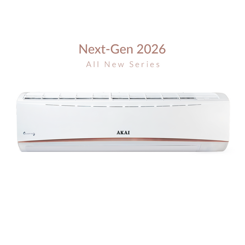 Akai Nilgiree 1.5 Ton 5-Star Inverter AC, Flexi Mode 6-in-1 (Cools at 55°C degrees, 100% Copper, AKSI-185EPQA, 2026 Model)