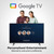 AKAI 109cm (43) 4K Ultra HD Smart Google QLED TV |Android 14 | Power View