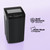 Top-load 7.5kg washing machine in mid black finish