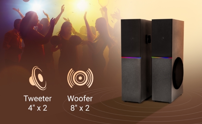 Akai HA-TS50 Single Tower Speaker