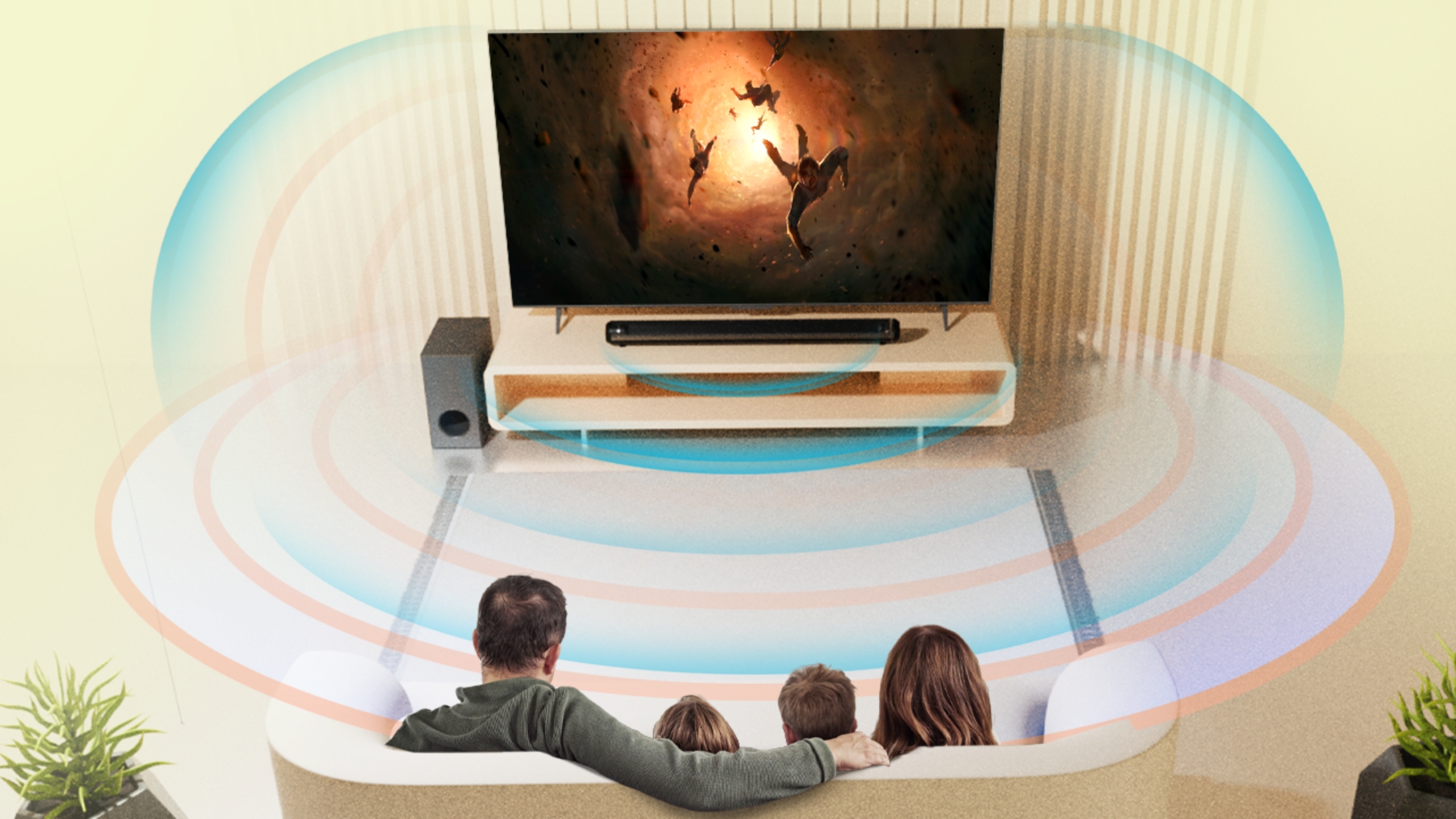 2.1 Channel Soundbar Speaker with Wired Subwoofer SigmaX-140