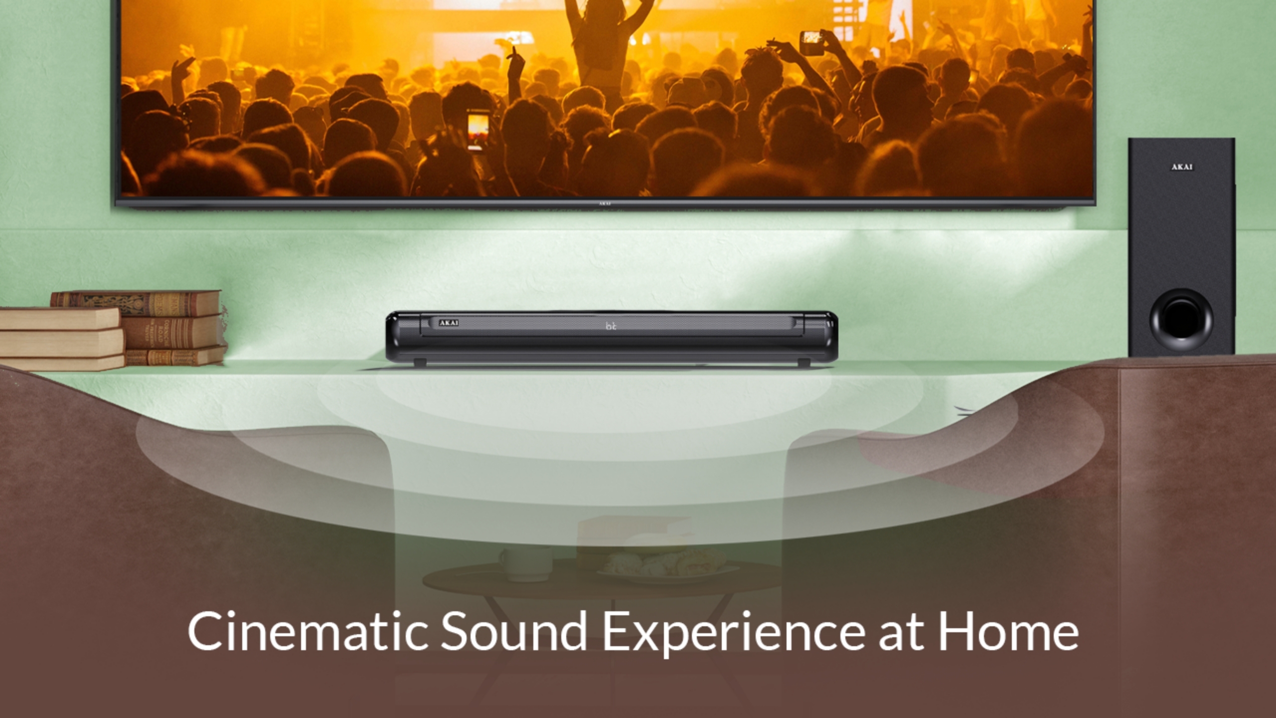 2.1 Channel Soundbar Speaker with Wired Subwoofer SigmaX-140