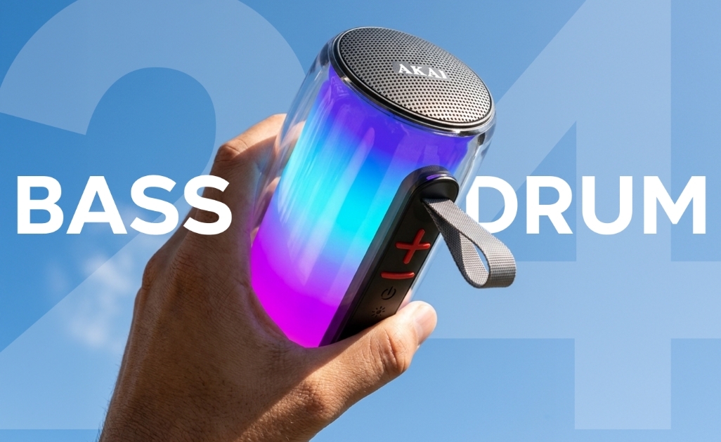 Akai 1.5 Ton 3 Star Inverter Blue Strip AC