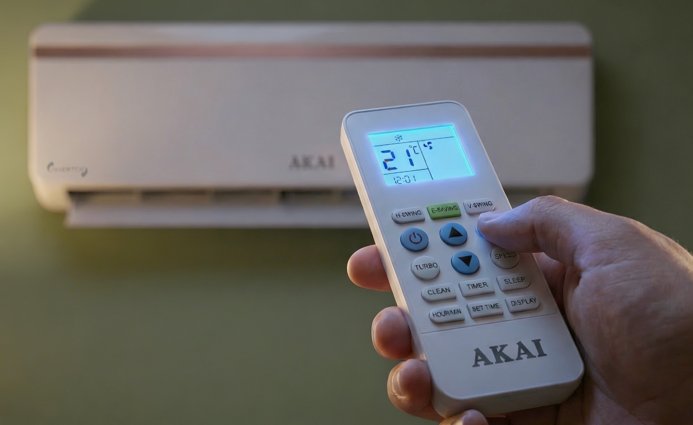 Akai 1.5 Ton 3 Star Inverter Blue Strip AC