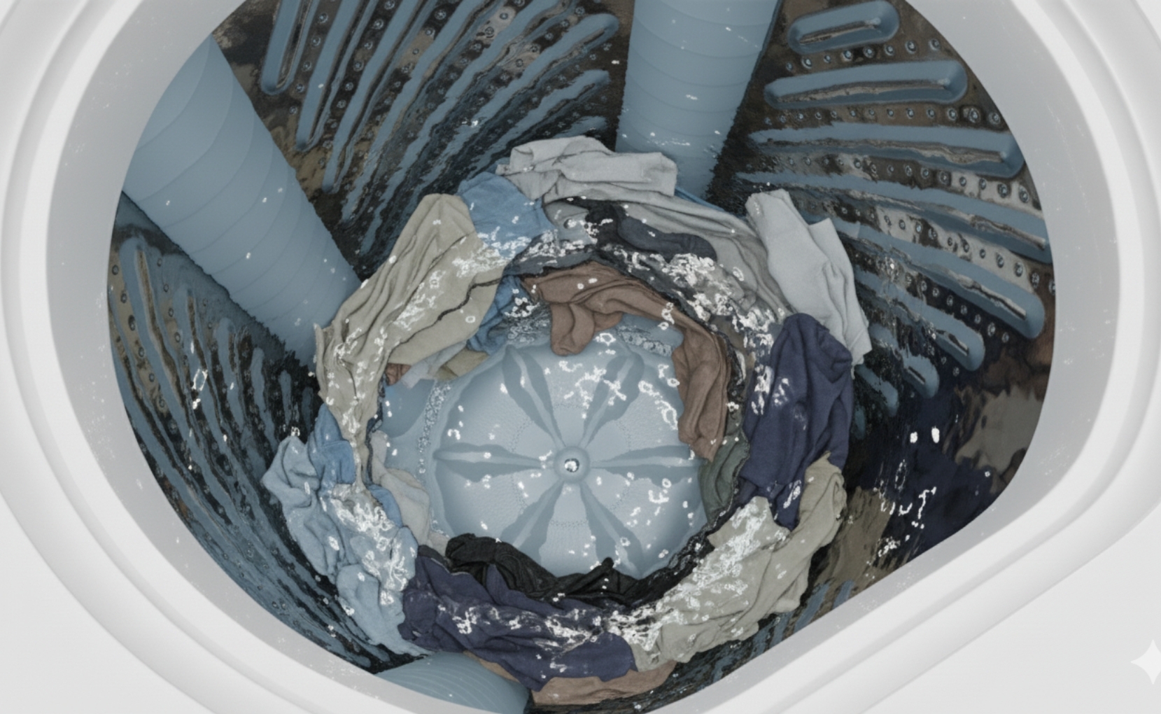 Akai 8 KG Fully Automatic Top Load Washing Machine (Dark Grey)