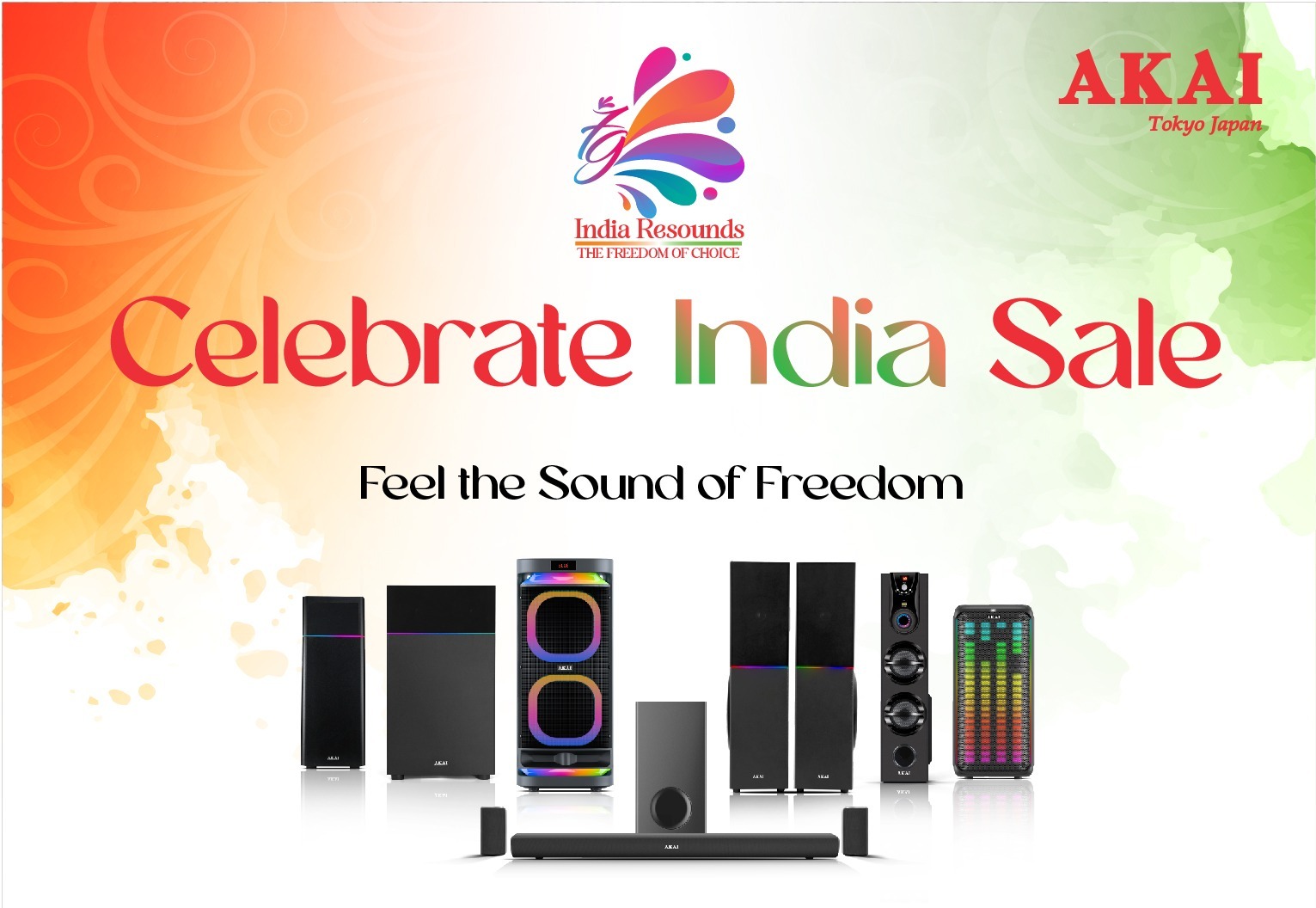 Feel the sound of freedom
