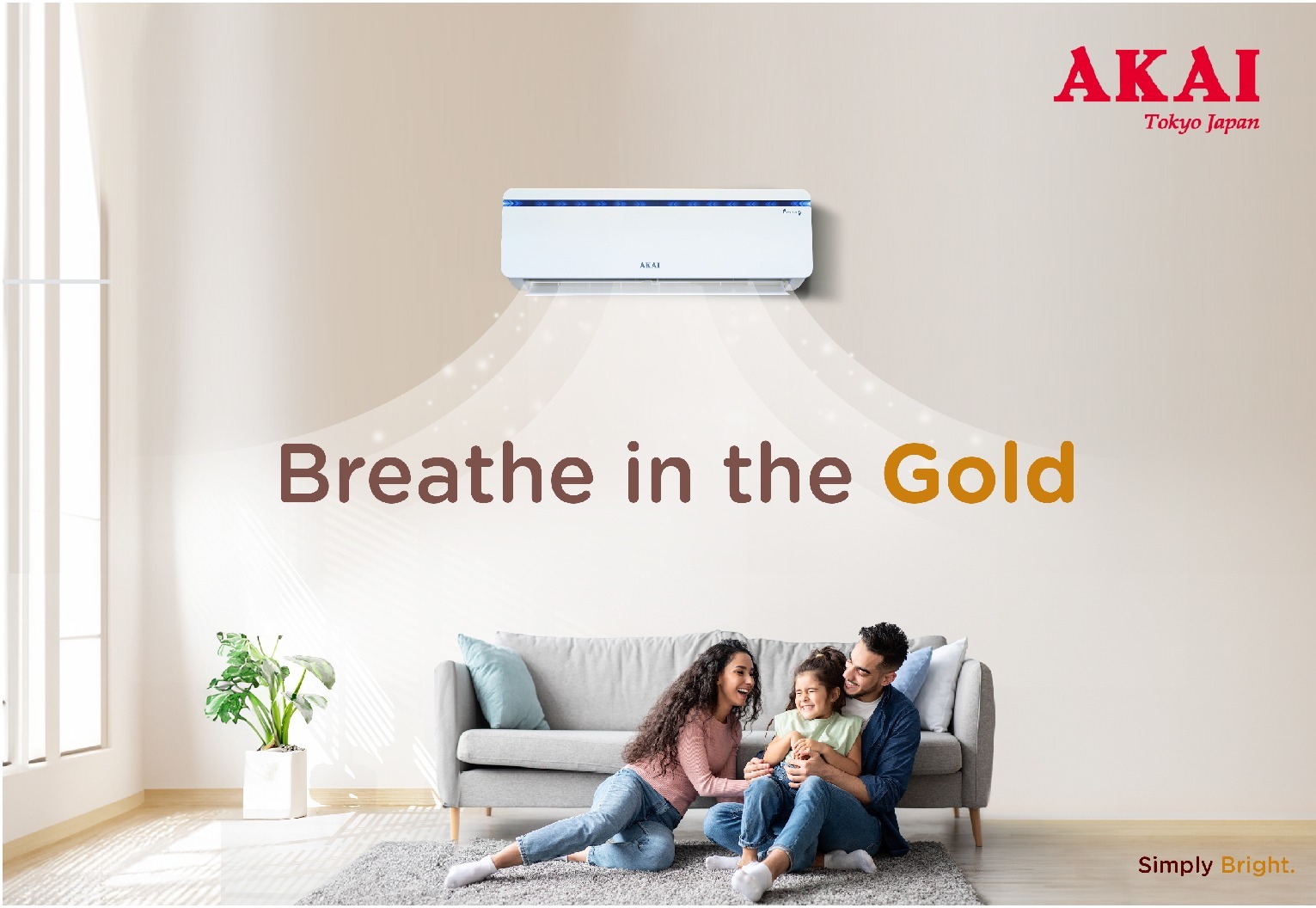 breathe in gold AC