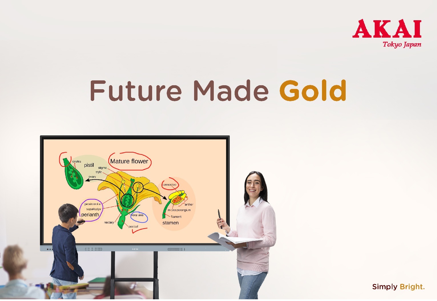 future made gold displays