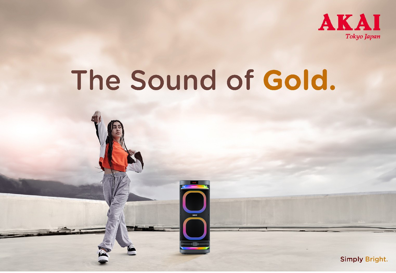 the sound of gold speakers