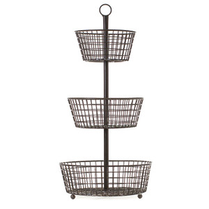 Tiered Wire Basket