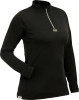 Páramo Women's Cambia Zip Neck Baselayer: Black