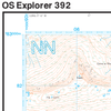 OS Map of  Ben Nevis & Fort William