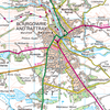 OS Map of Blairgowrie & Forest of Alyth