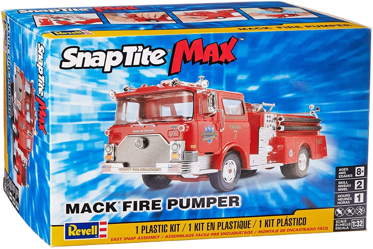 Revell SnapTite Max Mack Fire Truck 1:32 Kit