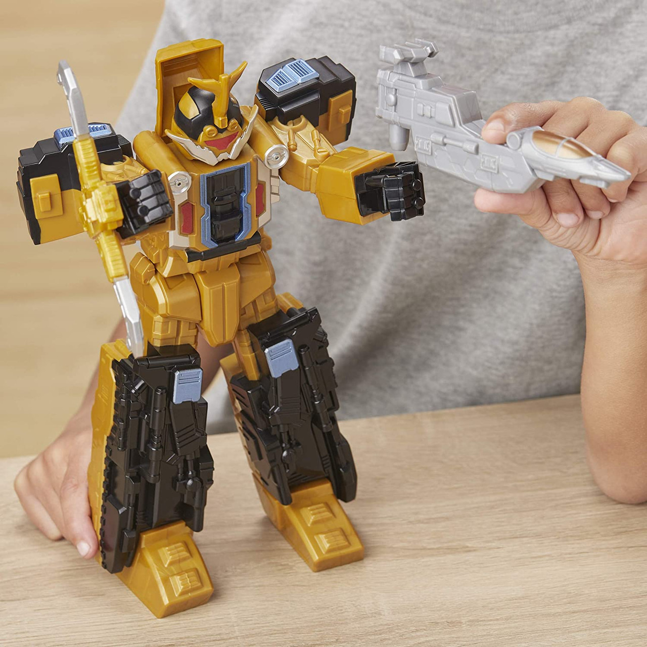 Power Rangers Beast Morphers Beast-X Ultrazord Ultimate Collection Includes All 5 Converting Zord Action Figures in Arabia | Whizz Action Figures