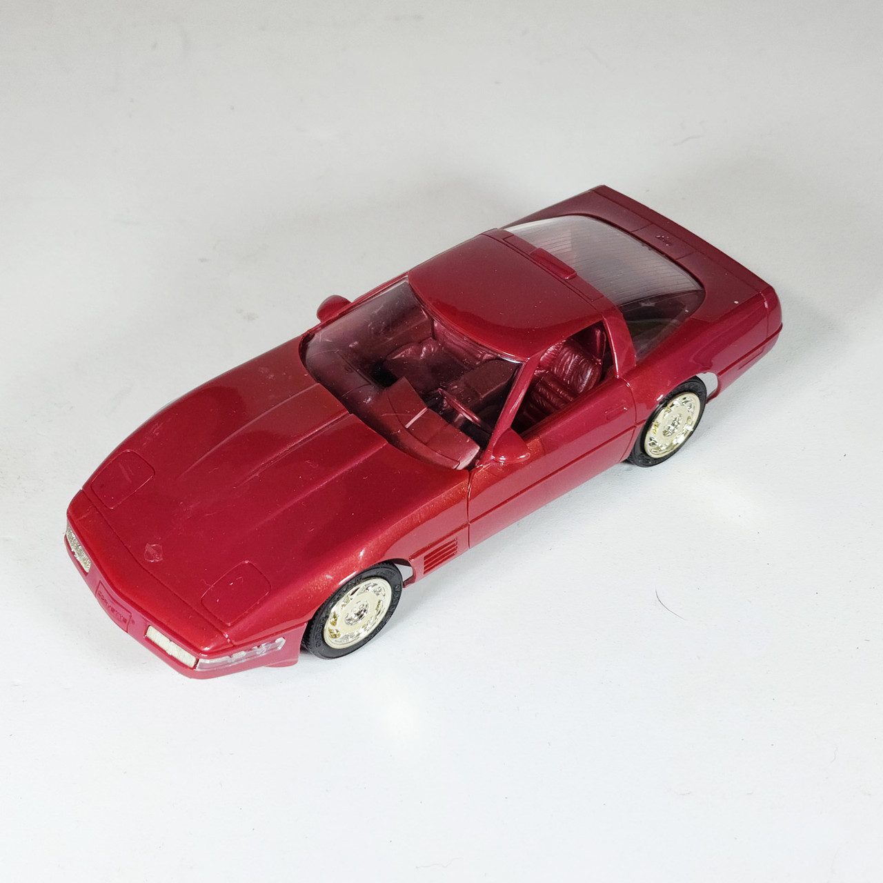 Vintage 1991 Chevy C4 Corvette ZR-1 Dealer Promo Car Medium Brilliant Red  Metallic