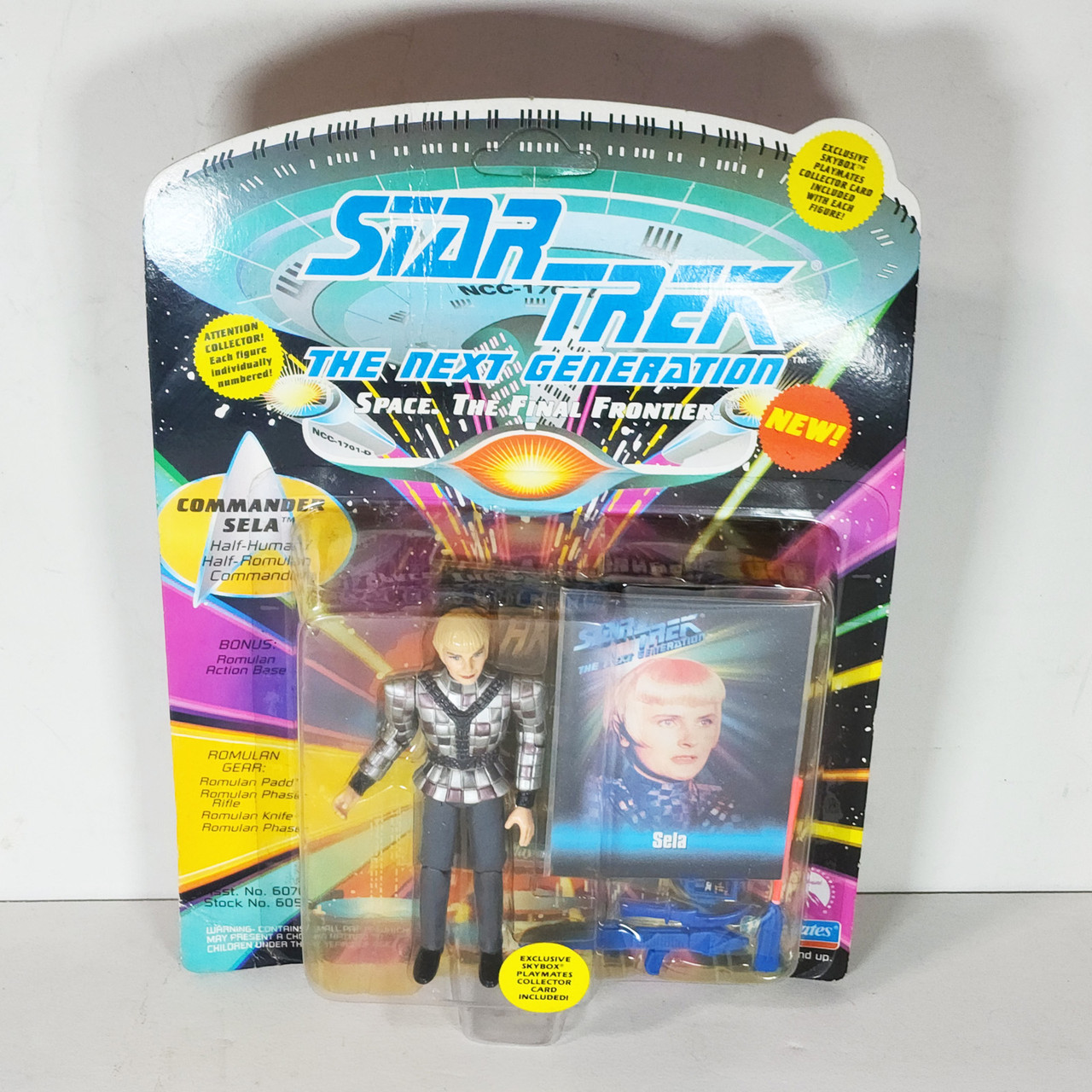 Vintage Playmates Star Trek TNG Commander Sela Action Figure