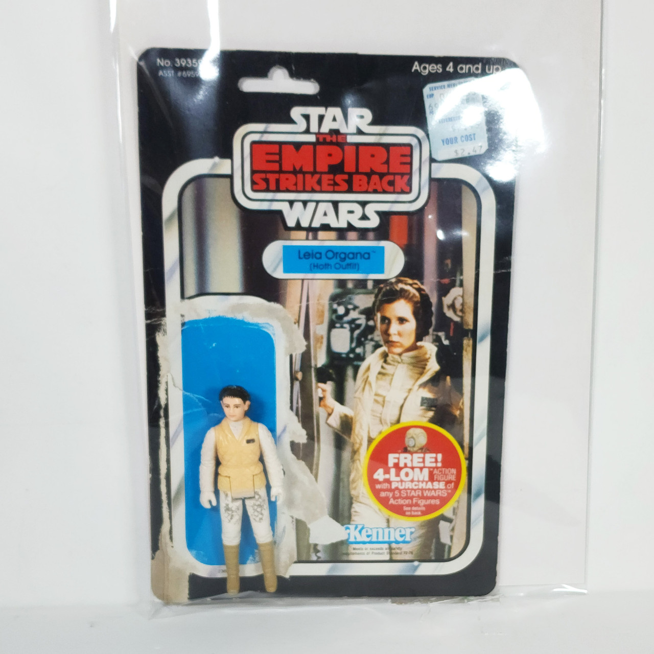 Vintage Kenner Star Wars Hoth Leia Organa Figure