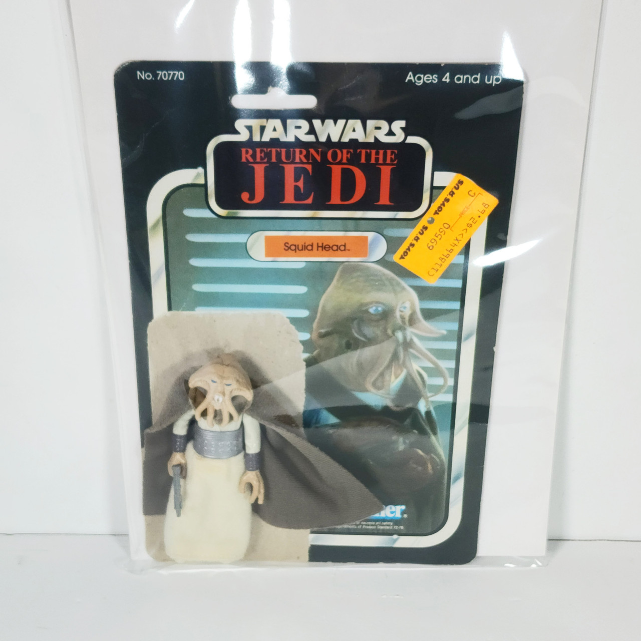 Vintage Kenner Star Wars Squid Head Figure