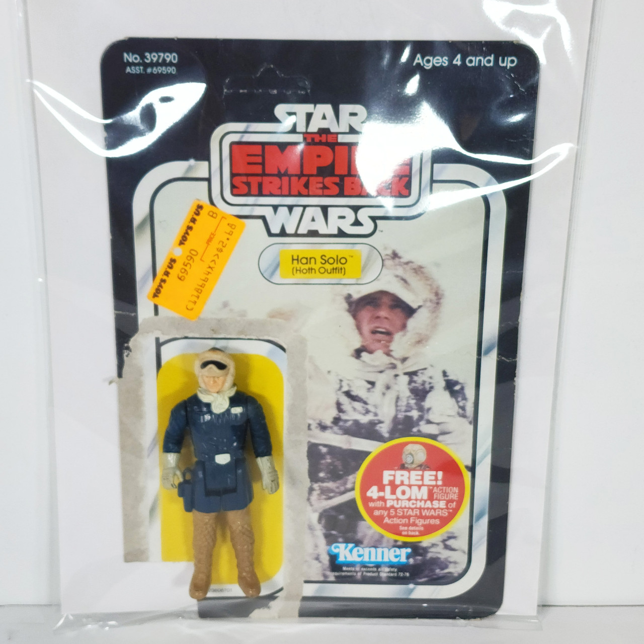 Vintage Kenner Star Wars Han Solo Hoth Outfit Figure