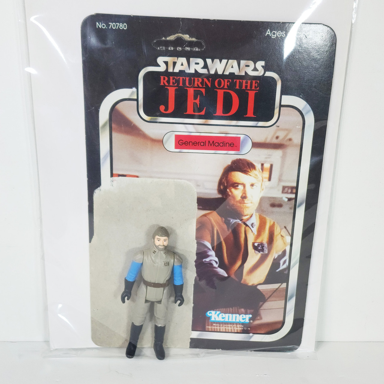 Vintage 1983 Star Wars Return of the Jedi General Madine Action 