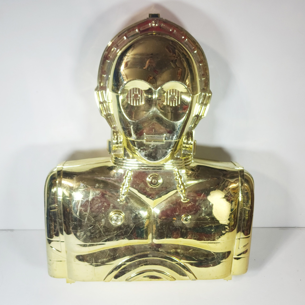 Vintage Kenner Star Wars C-3PO Shiny Gold Action Figure Collectors Carry  Case