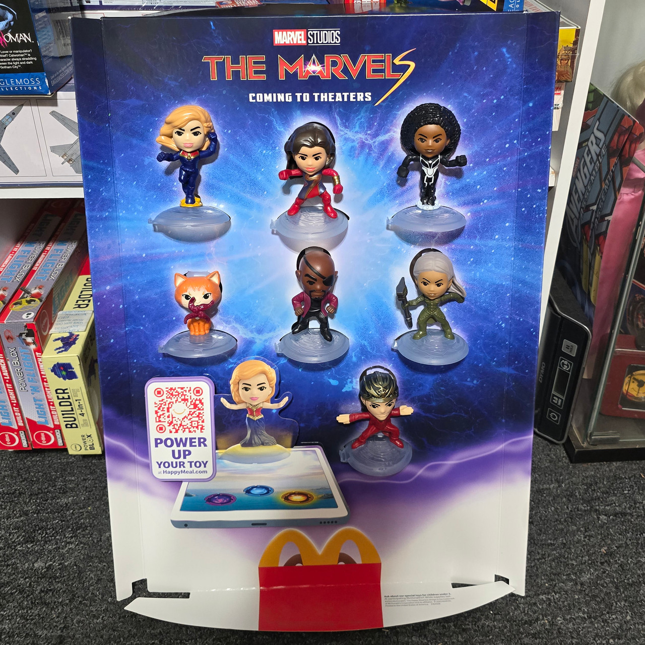 Infinity War Mcdonalds Avengers Mystery Figures Captain Marvel