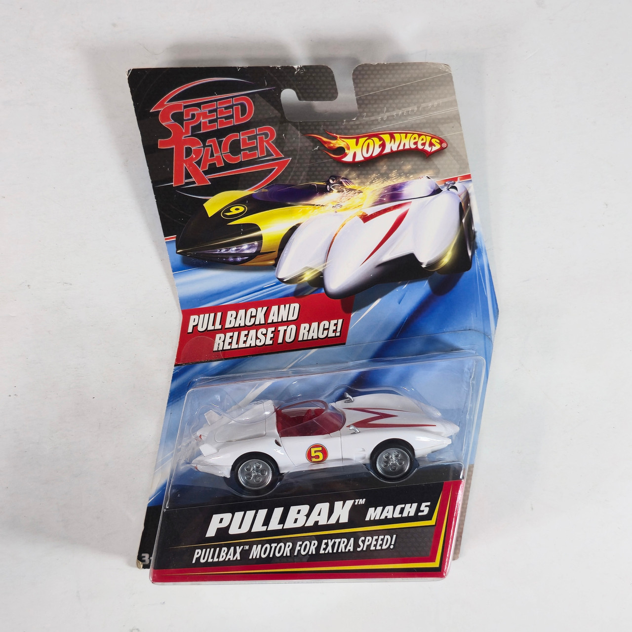 Mattel Hot Wheels Speed Racer Mach 5 Pullbax Diecast Car M5940