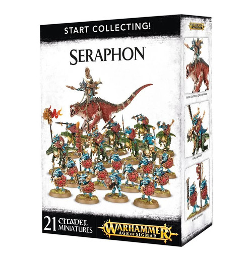 Start Collecting! Warhammer Age of Sigmar Seraphon Set Citadel Miniatures Games Workshop 70-88