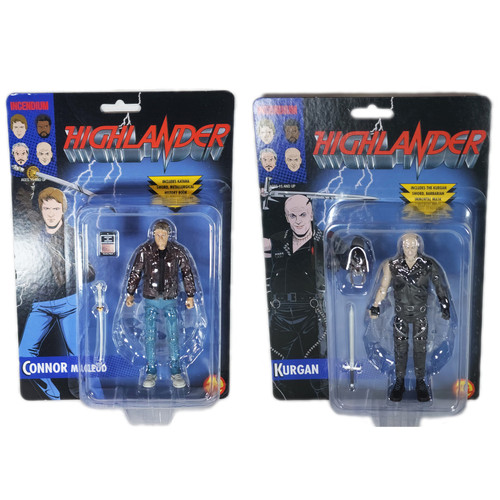 FigBiz Highlander Connor MacLeod & Kurgan Action Figure Bundle HLC0012 FigBiz Highlander Connor MacLeod & Kurgan Action Figure Bundle HLC0012