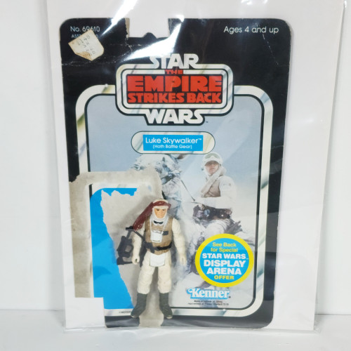 Vintage 1981 Star Wars Empire Strikes Back Luke Skywalker Hoth Battle Gear Action Figure Kenner 69610