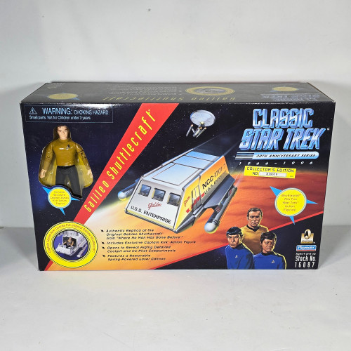 Classic Star Trek 30th Anniversary Galileo Shuttlecraft Playmates 16087