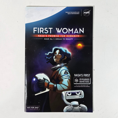 NASA First Woman 2021 NYCC Exclusive Comic XR Enabled Graphic Novel