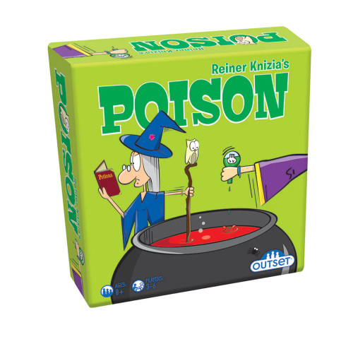 Outset Media Reiner Knizia's Poison Card & Dice Game (Box)