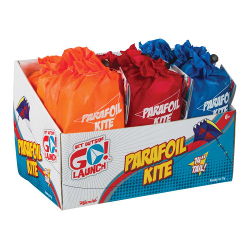 Toysmith GO! Launch Parafoil Kite Display Box