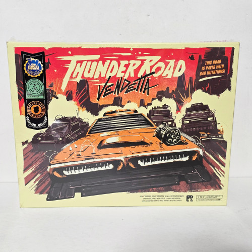 Restoration Games Thunder Road Vendetta Board Game (Box Front)