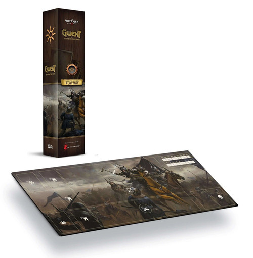 The Witcher Gwent Game Nilfgaard Playmat No Loading Games (Box and Product)