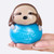 Taba Squishy Koala on Blue Ball Super Squishy Stress Toy (Size Comparison)