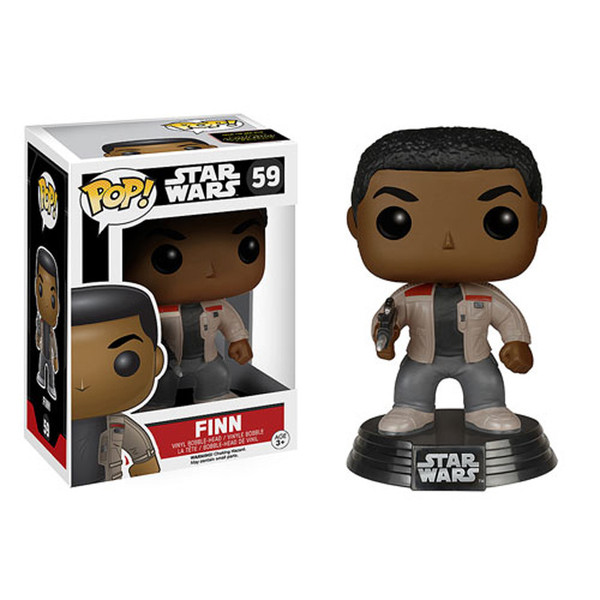 Funko Pop 59 Star Wars VII The Force Awakens Finn Vinyl Bobble-Head Figure (FNK6221)