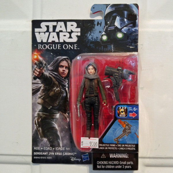 Hasbro Star Wars Rogue One Wave 2 Sergeant Jyn Erso (Jedha) Action Figure (B9846)